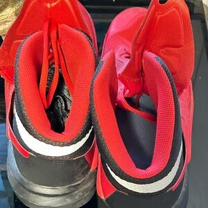 Nike Vibrant Red and Black Athletic Shoes